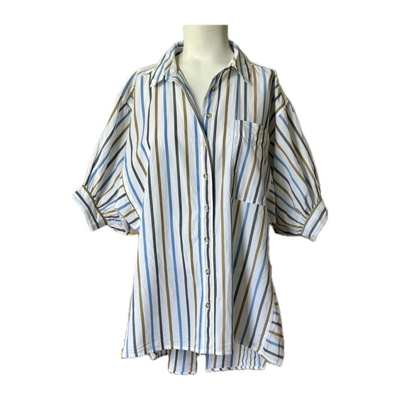 Pilcro Tops - Pilcro Painter Button-down Shirt
